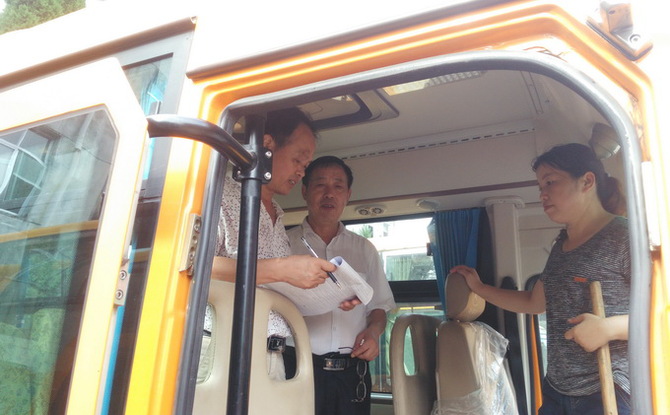 湖南常德汉寿县：规范暑期校车安全管理 确保校车运营安全