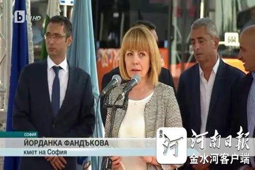 百辆宇通客车交付保加利亚首都 中国客车首次批量走进欧洲