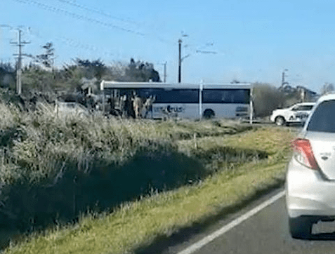 新西兰校车撞火车：40名学生受伤 司机当场死亡