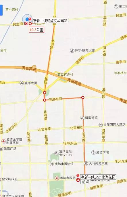 潍坊文华国际小学新增8条校车线路