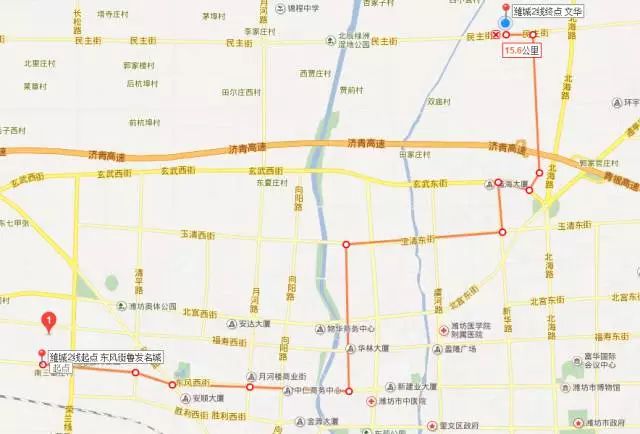 潍坊文华国际小学新增8条校车线路